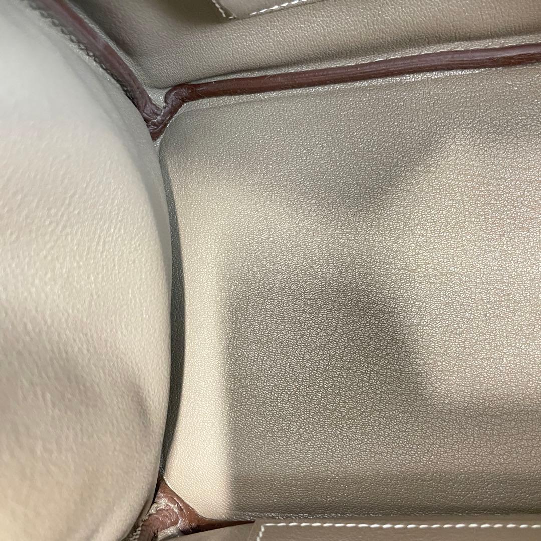 新品未使用 HERMES エルメス　バーキン30　エトープ　シルバー金具