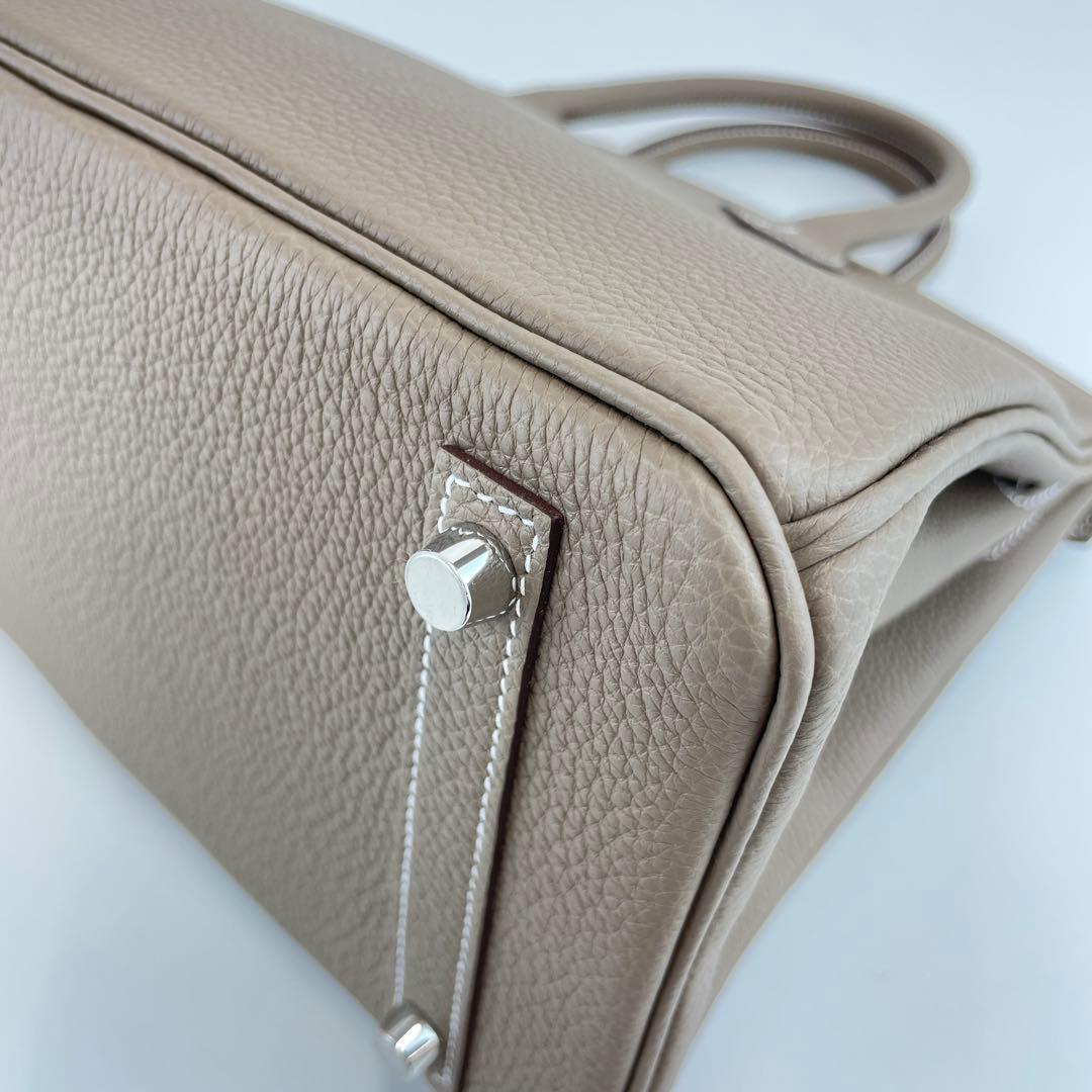 新品未使用 HERMES エルメス　バーキン30　エトープ　シルバー金具