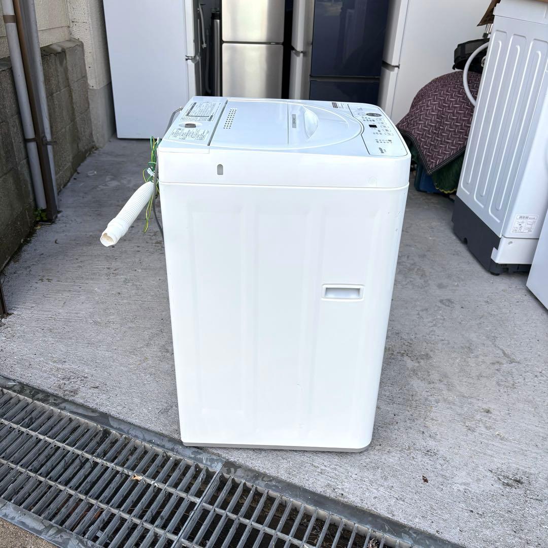 SHARP 20232022年冷蔵庫洗濯機セット　1人暮らしセット　分解洗浄済み