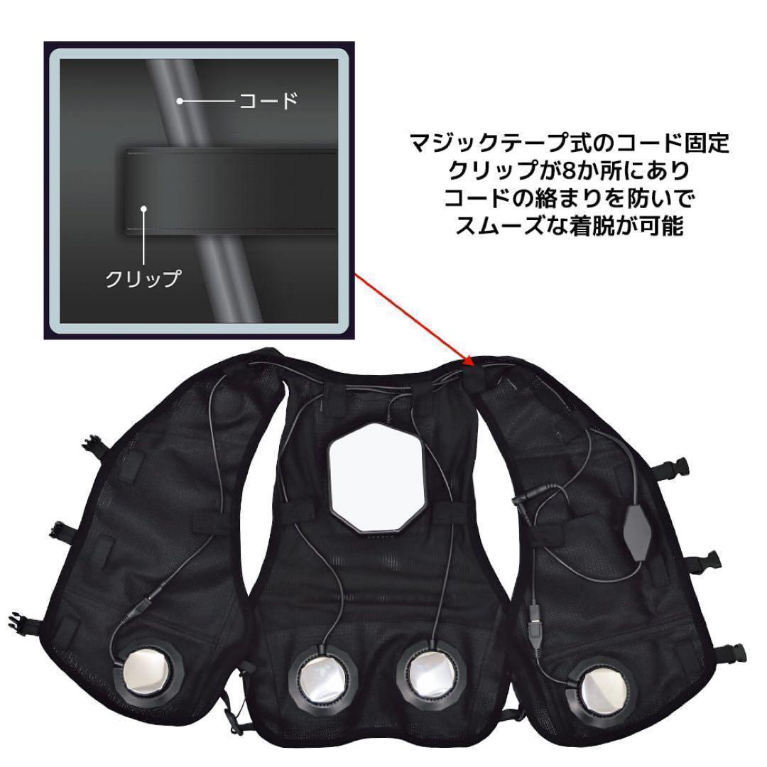 ワークマン　ウィンドコアアイス×ヒーターペルチェベストPRO2　831