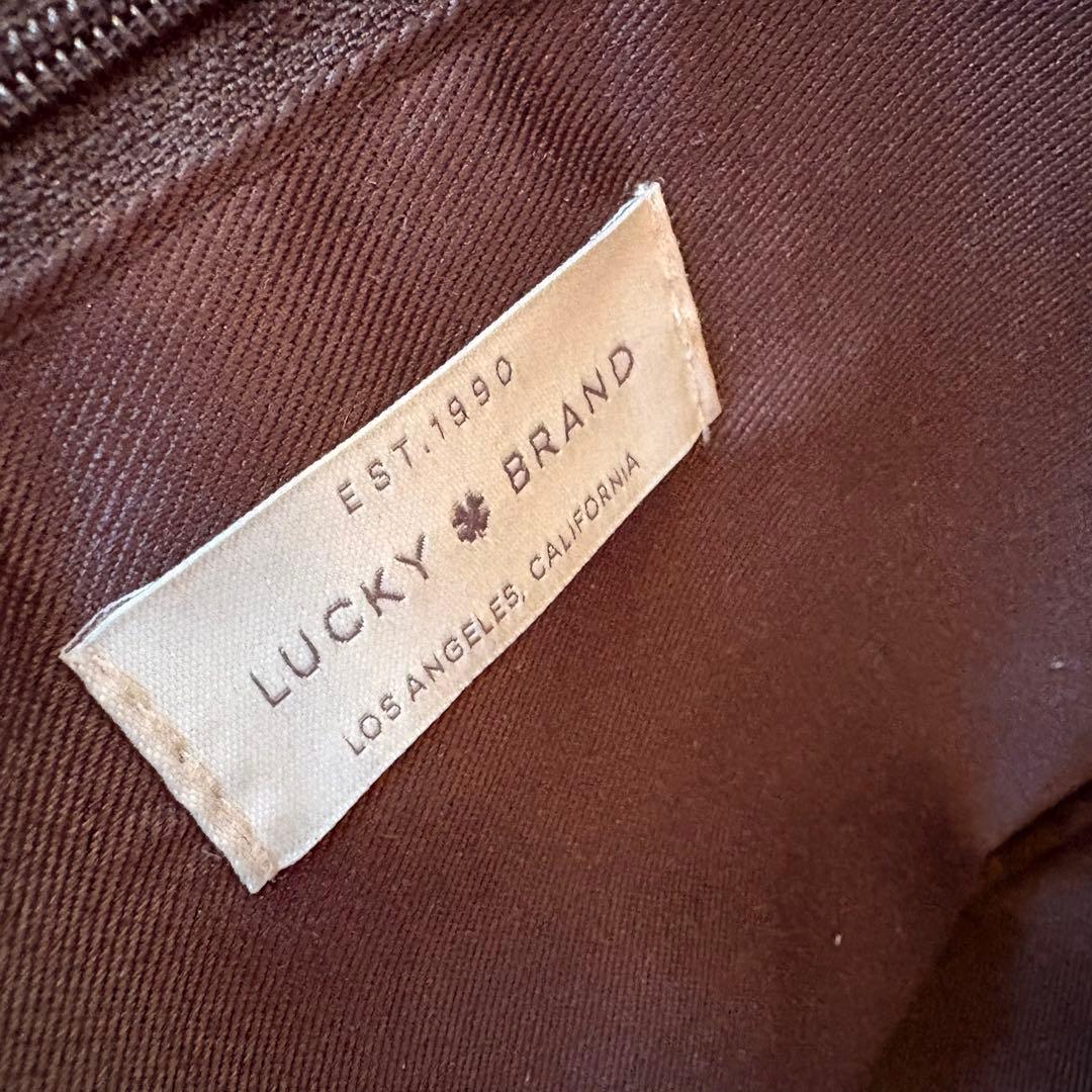 【1990s】LUCKY BRAND カゴバッグ マルシェバスケット