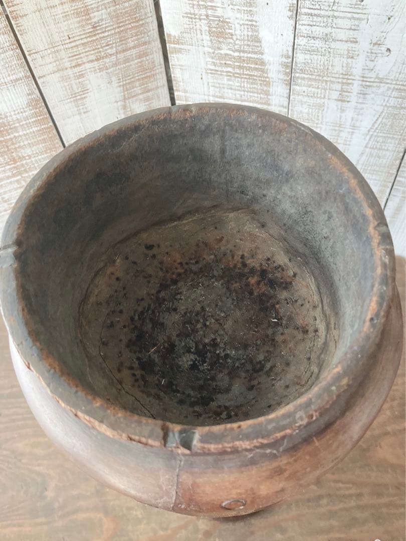 ヴィンテージ　木彫り　オブジェ