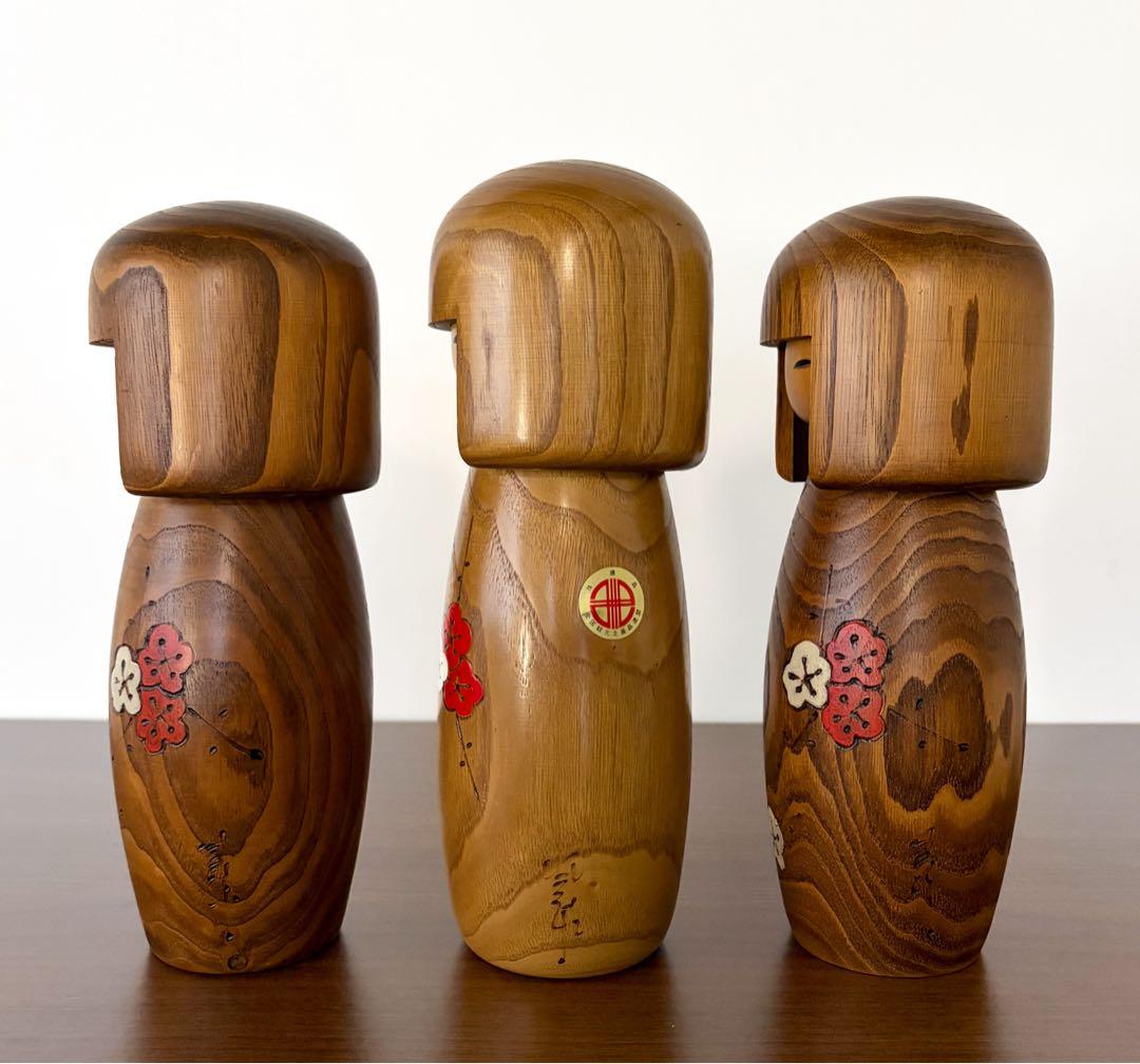 卯三郎 創作 こけし セット まとめ まとめて レトロ 可愛い kokeshi