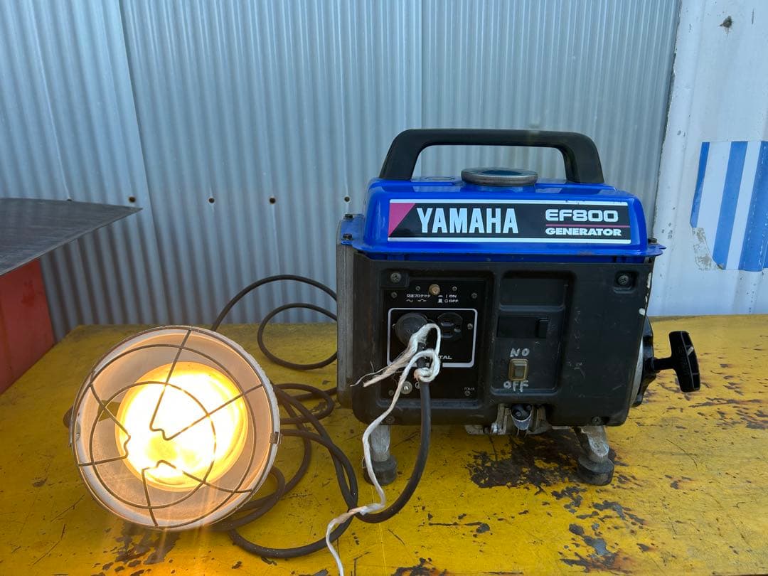 EF800B ヤマハ 発電機 動作品