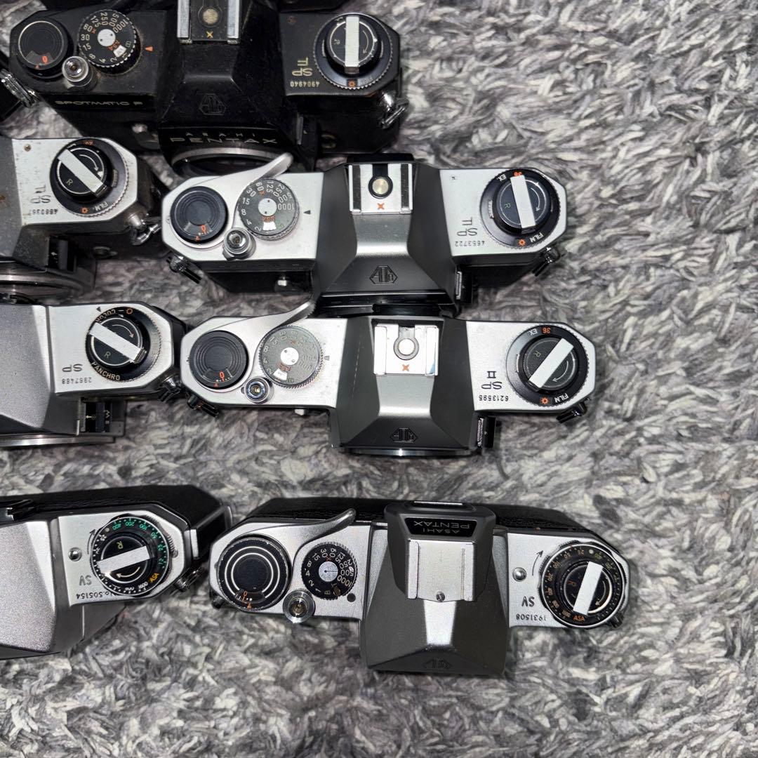 PENTAX SP フィルムカメラ ジャンク 13台 処分価格 ① 早い者勝ち