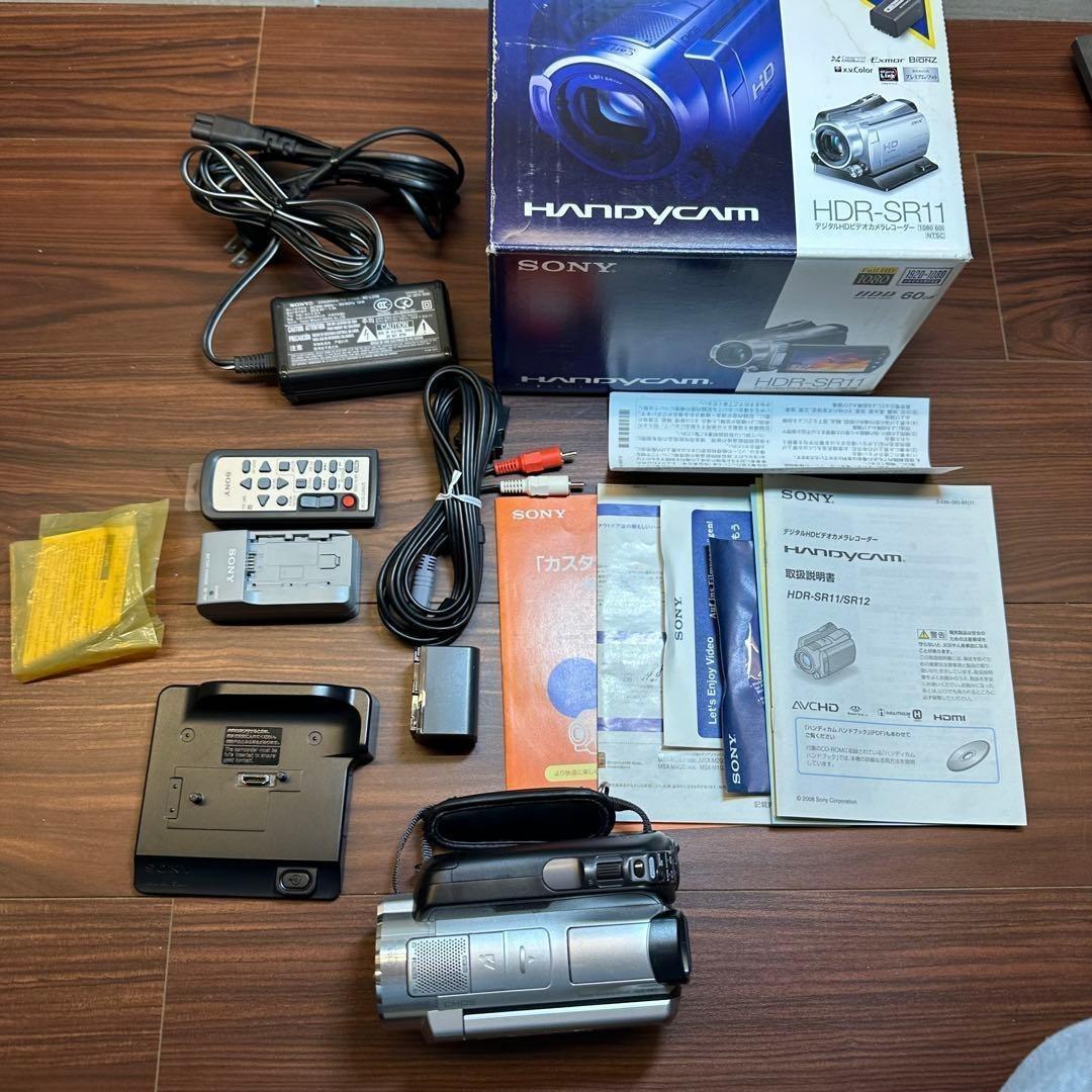 SONY HDR-SR11 ビデオカメラ 5349