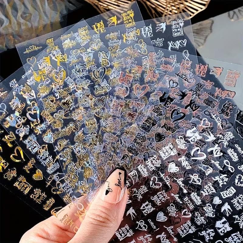 【大特価!!】未使用⭐︎ 約150枚‼︎ / ネイルアートシール セット①
