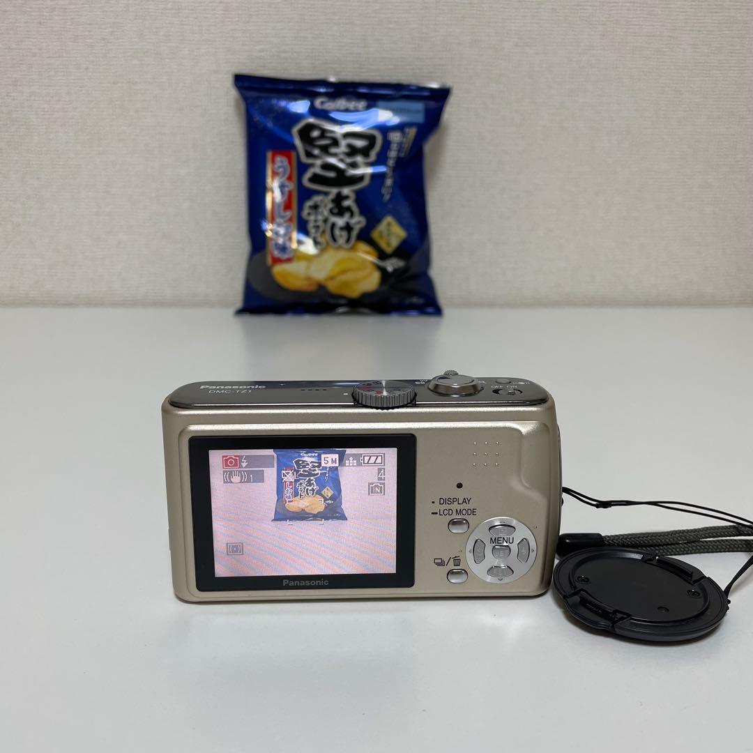 美品 Panasonic LUMIX DMC-TZ1 ゴールド コンデジ