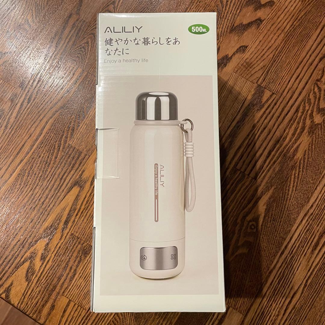 Aliliy 電気ケトル 海外対応可能トラベルケトル 小型 携帯500ml