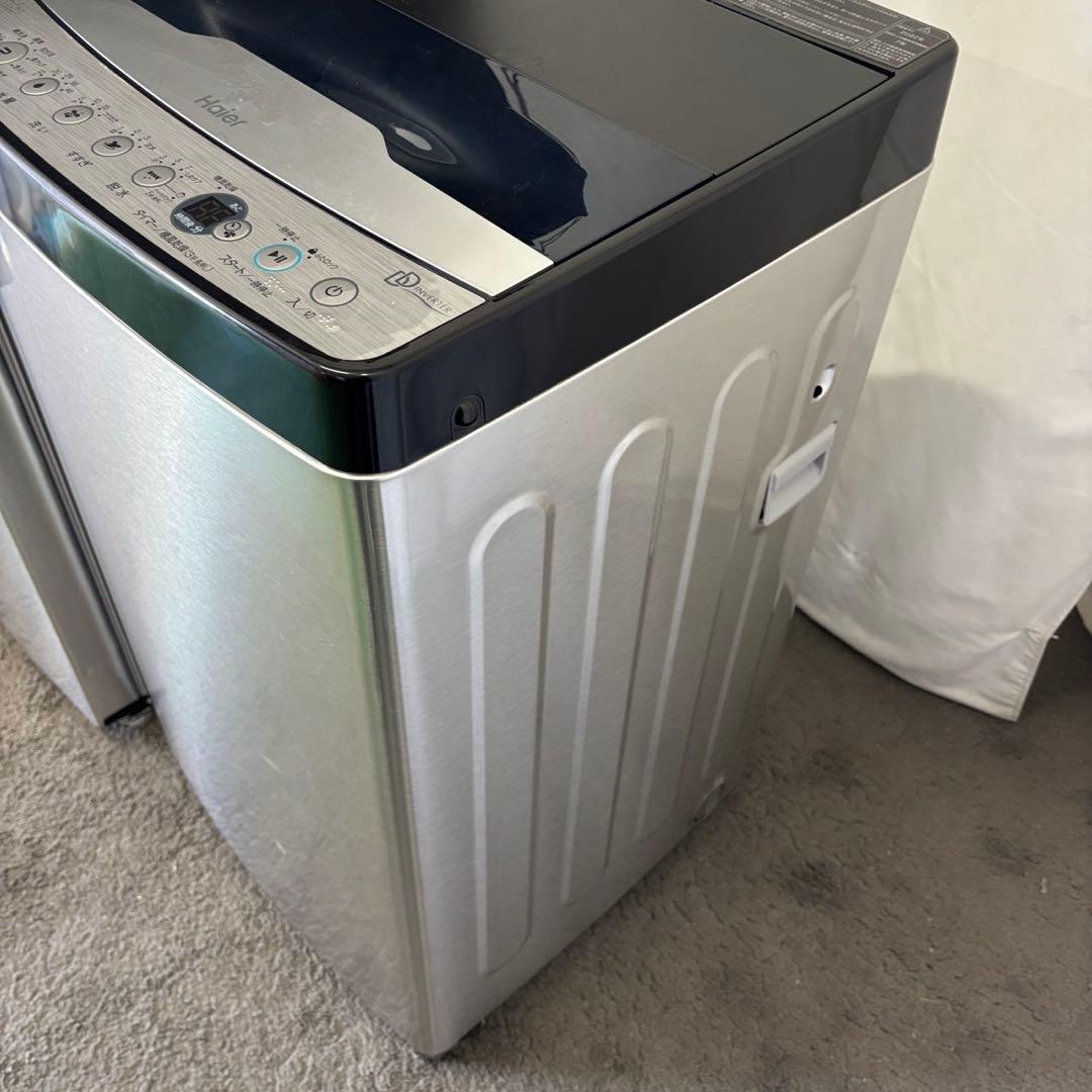 ★295　冷蔵庫　洗濯機　Haier　家電セット　安い　中古　綺麗　設置無料