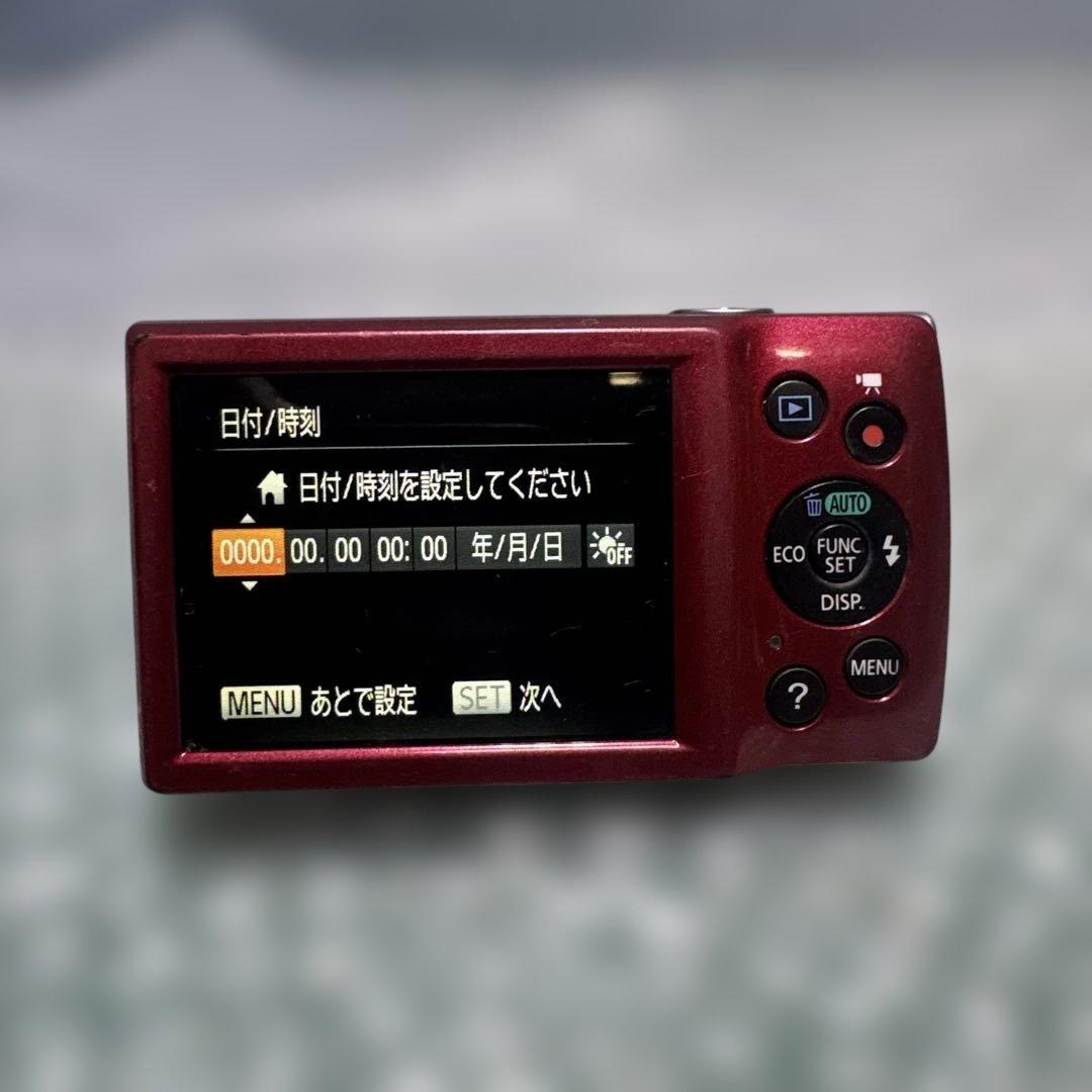 Canon IXY120 デジタルカメラ　レッド