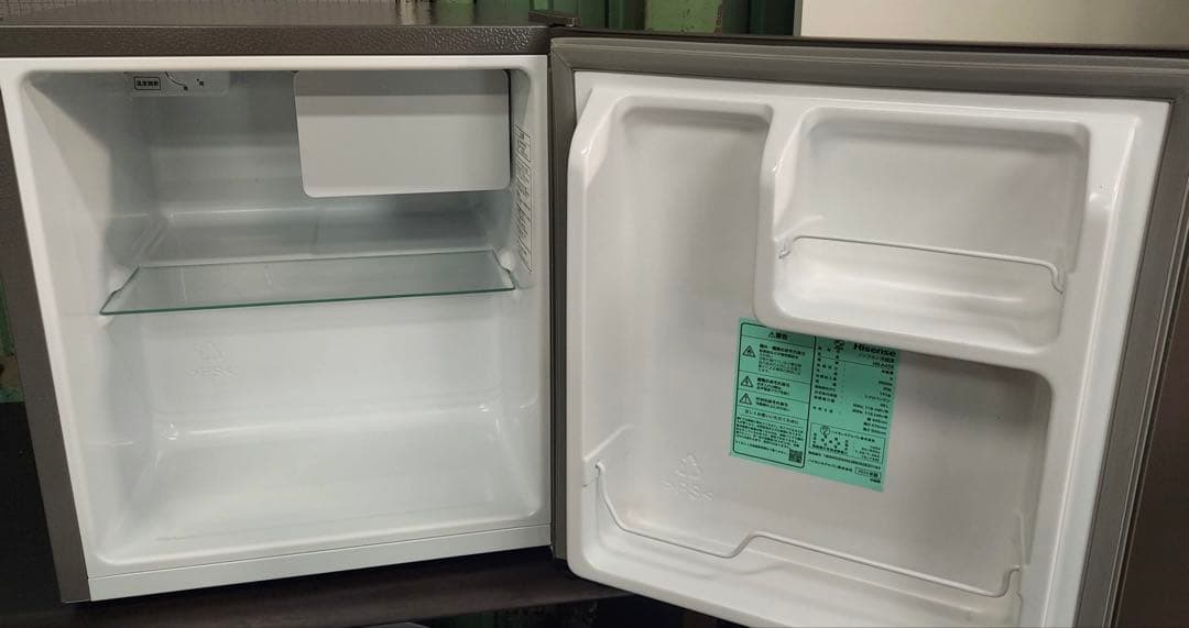 Hisense 1ドアノンフロン冷蔵庫 45L HR-A45S 2024年製