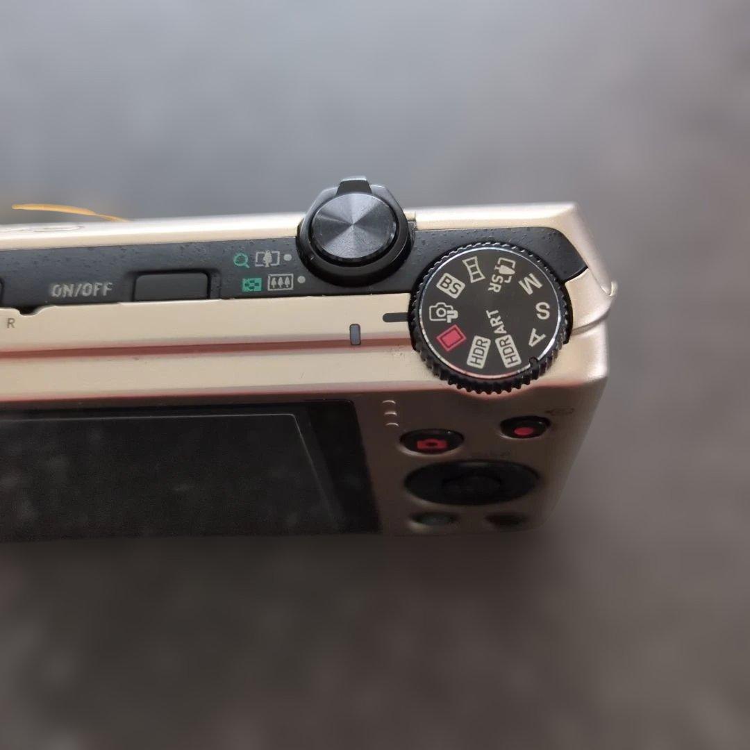 【動作OK】CASIO EXILIM EX-ZR300 ゴールド12.5倍ズーム