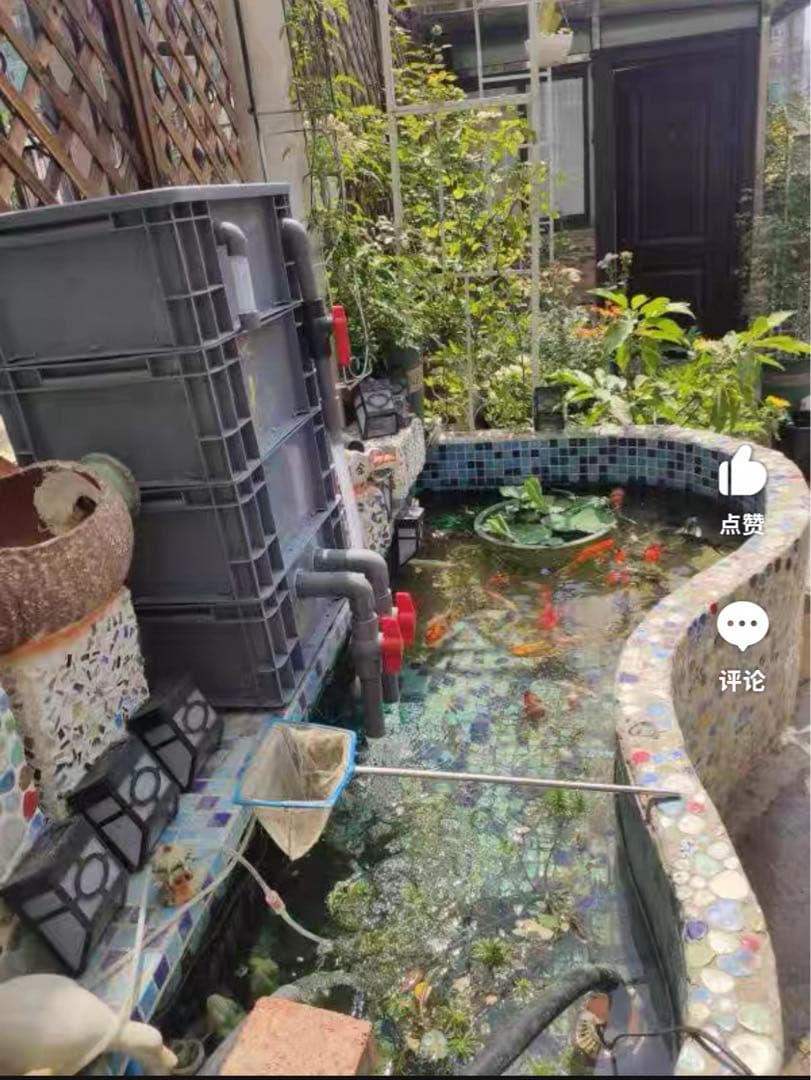 【ゆうやん】お任せ高性能濾過材2段付きろ材　大型水槽用オーバーフロー濾過槽