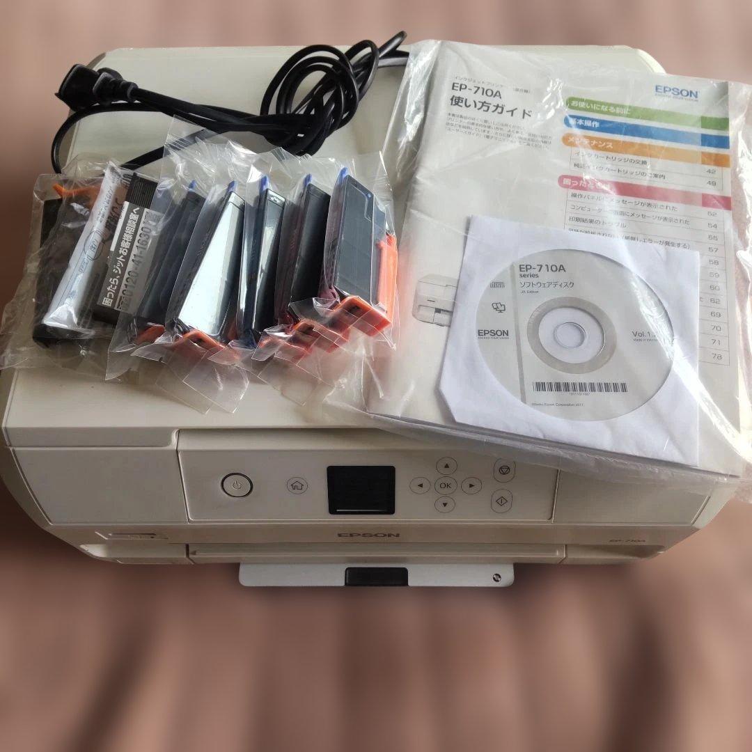 【ジャンク品】EPSON EP-710A インクジェットプリンター 本体