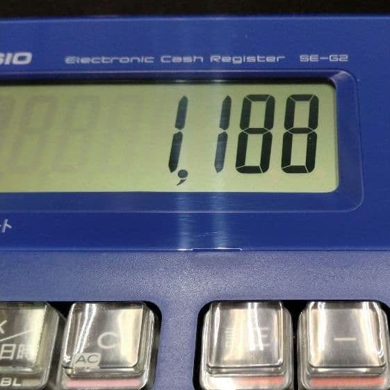CASIO レジスター SE-G2