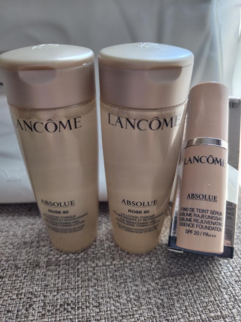 ★新品未使用★LANCOME ABSOLUE ROSE80２本他サンプルセット