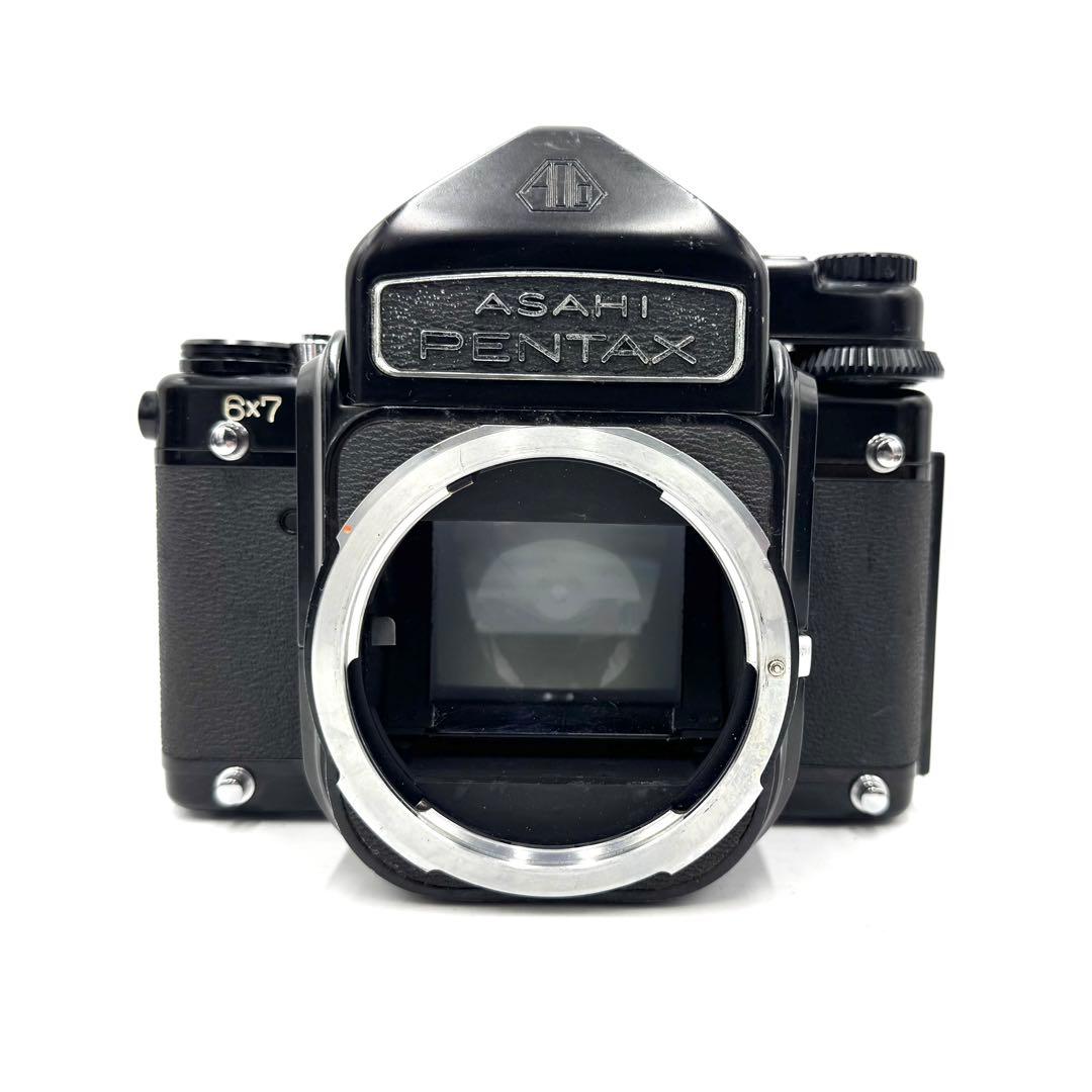 動作品 PENTAX ペンタックス 6×7 67 TTL ボディ バケペン