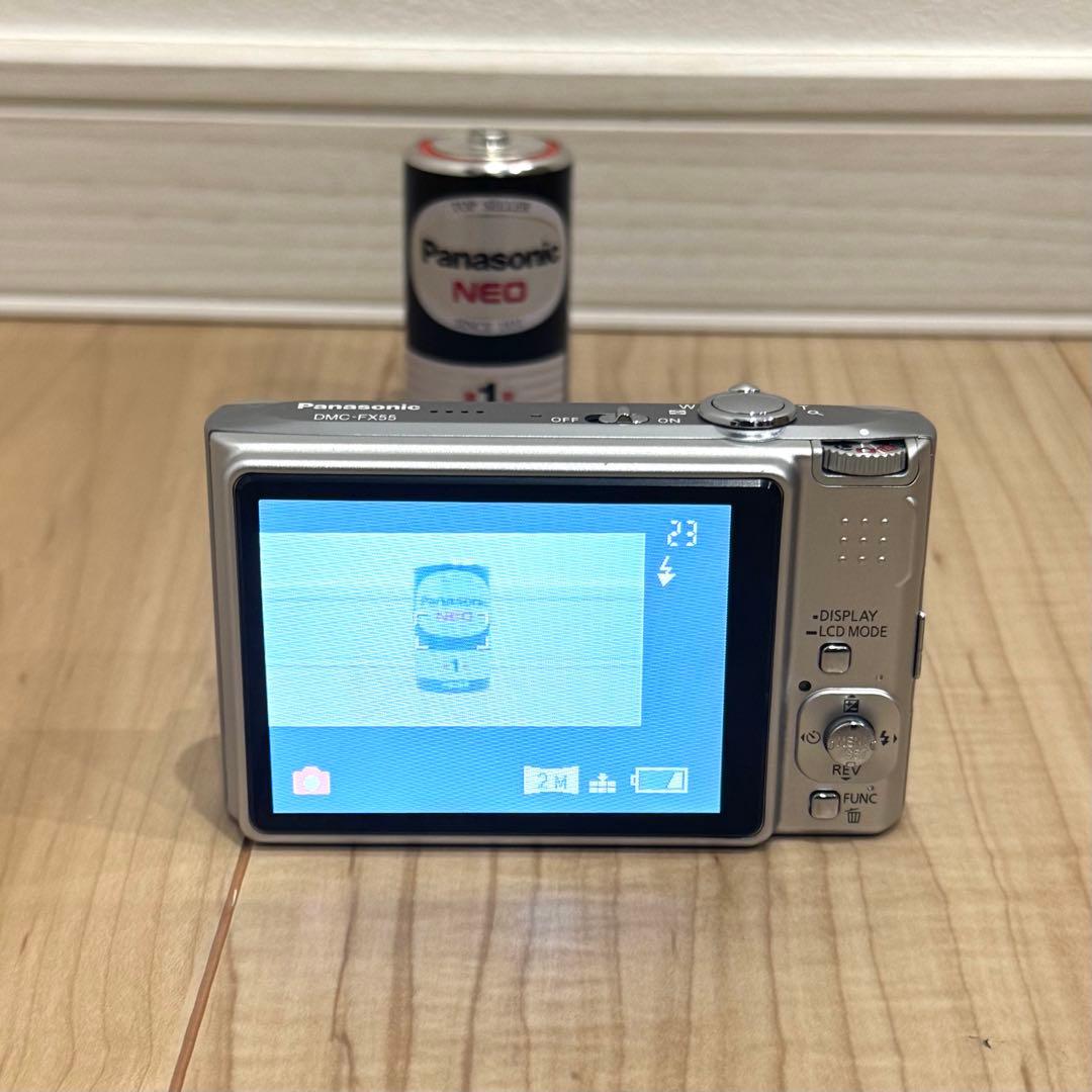 【美品】 Panasonic EXILIM DMC-FX55 デジカメ