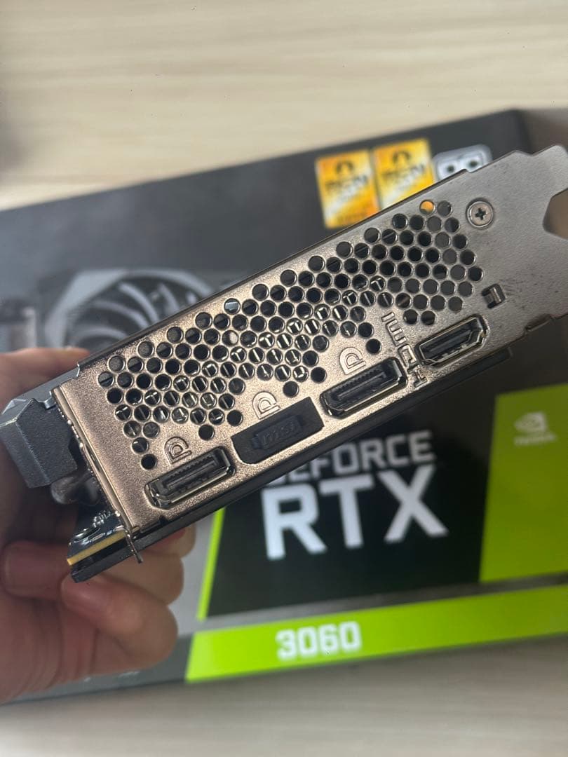 グラフィックボード・グラボ・ビデオカード MSI RTX3060 VENTUS 2X 12G OC