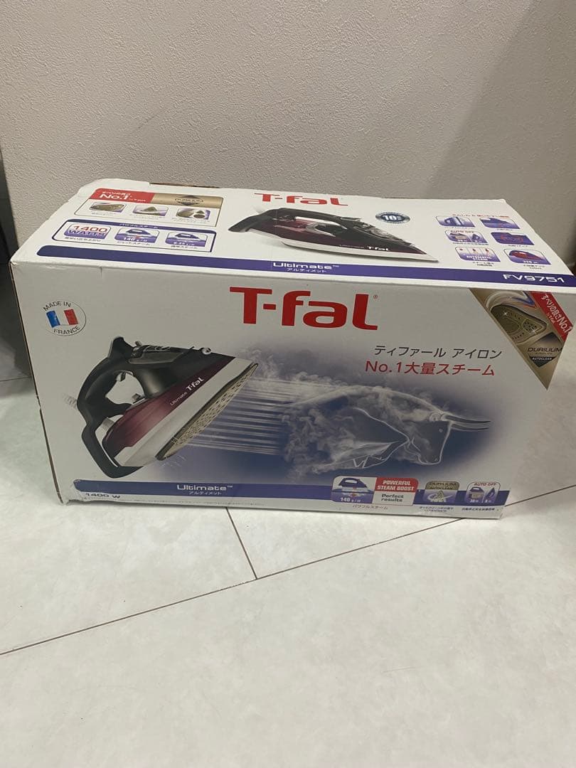 Tefal コードつきスチームアイロンT-FAL FV9751J0