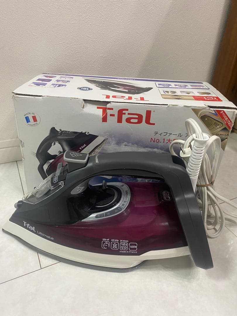 Tefal コードつきスチームアイロンT-FAL FV9751J0