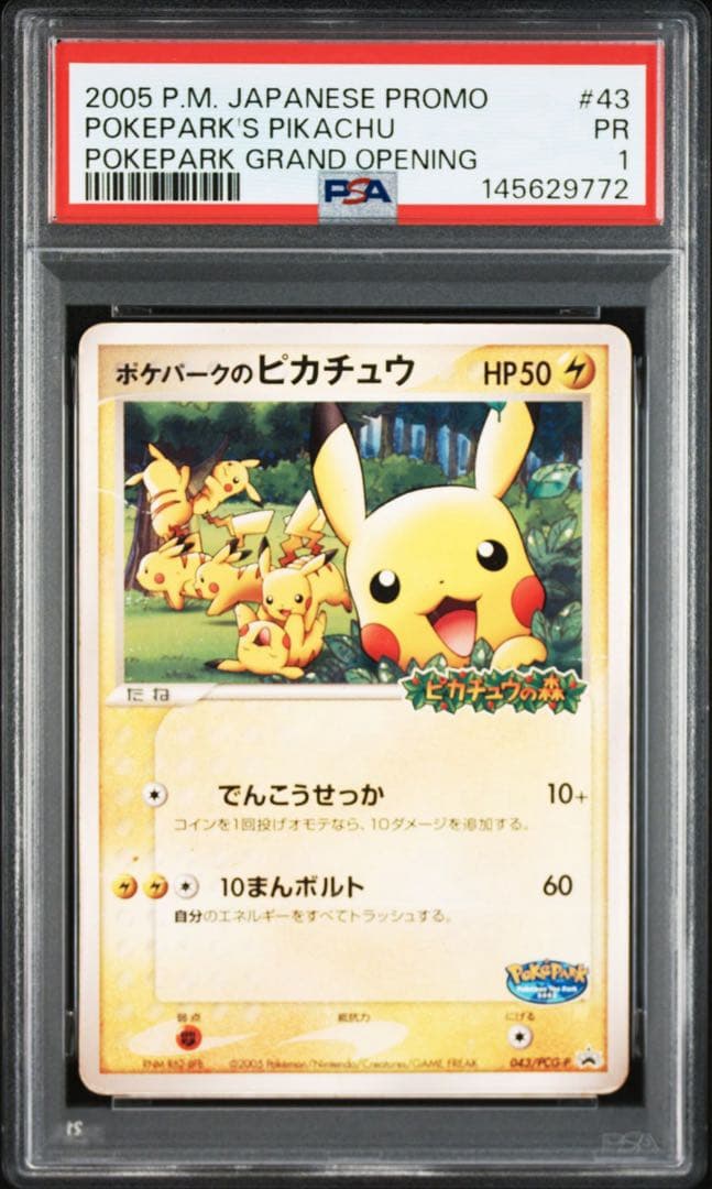 PSA1 ポケパークのピカチュウ 超希少 pokepark pikachu レア