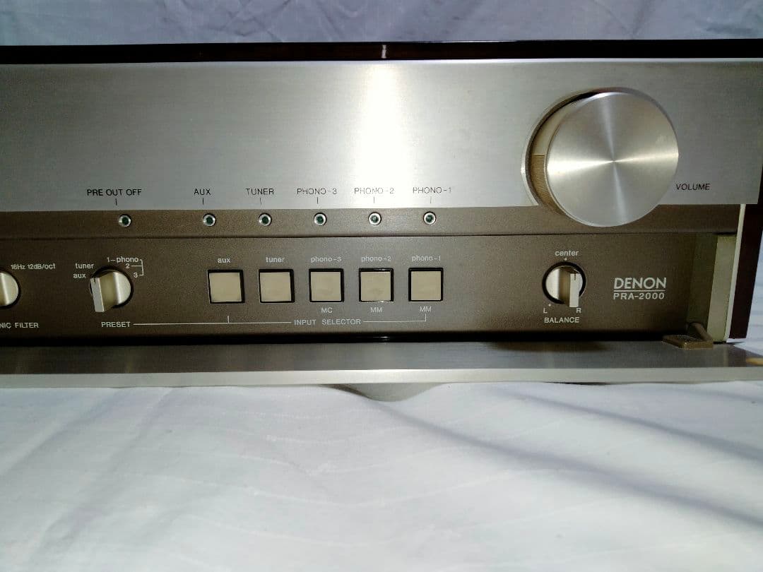 デノン DENON PRA-2000 プリアンプ 動作確認済み