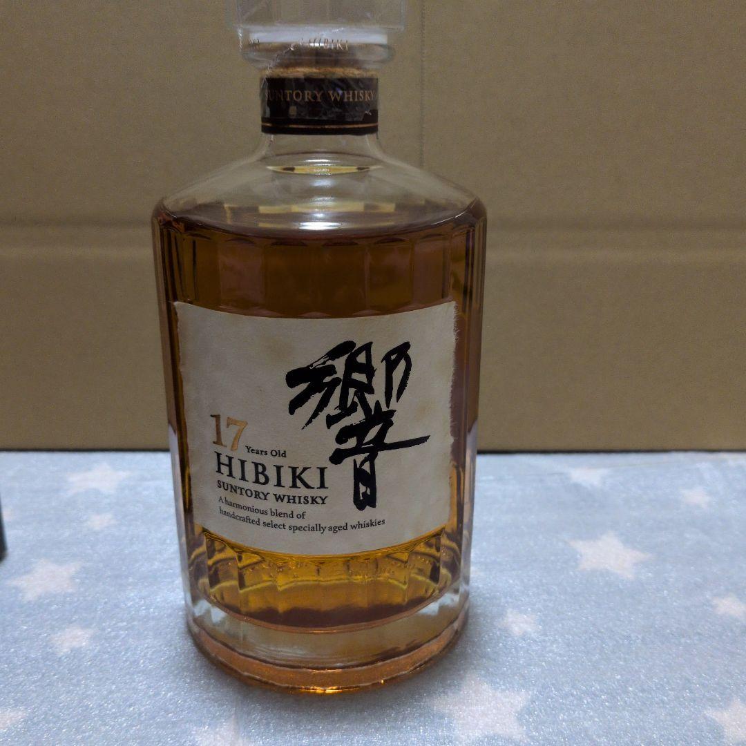 HIBIKI 17年 ブレンデッドウイスキー700mI 、白州ミニボトル2本