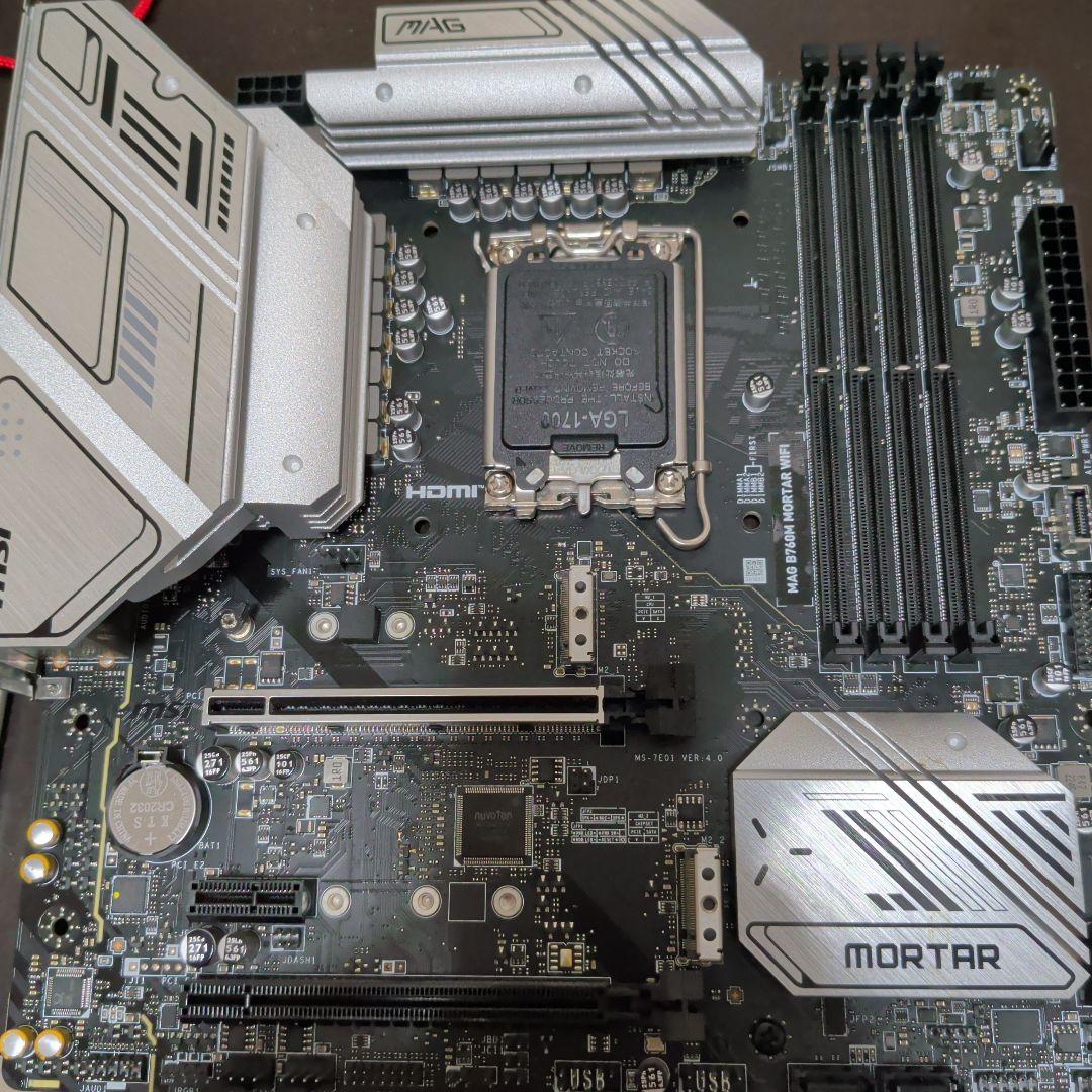 【ジャンク品】MSI MAG B760M MORTAR WIFI マザーボード