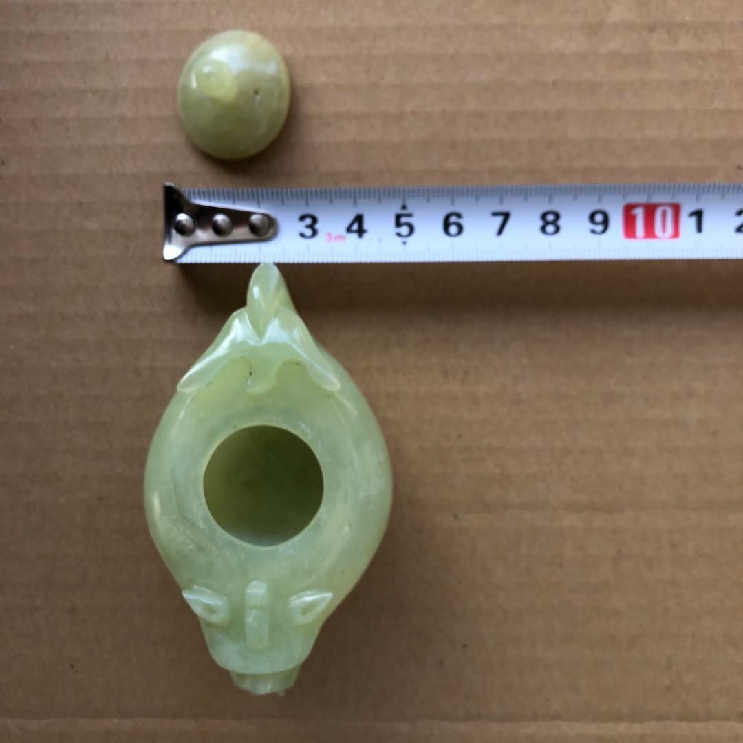 中国 香炉　玉