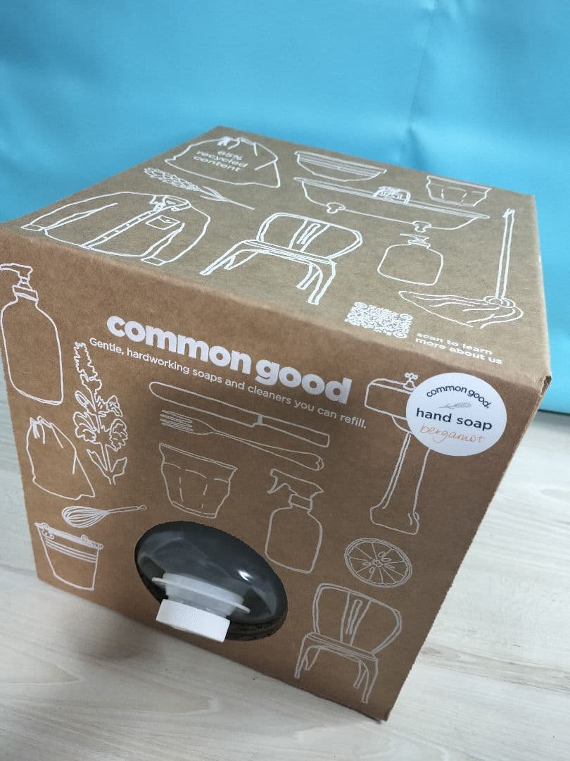 【コモングッド】ハンドソープ専用リフィルBOX 9.5L合成香料不使用