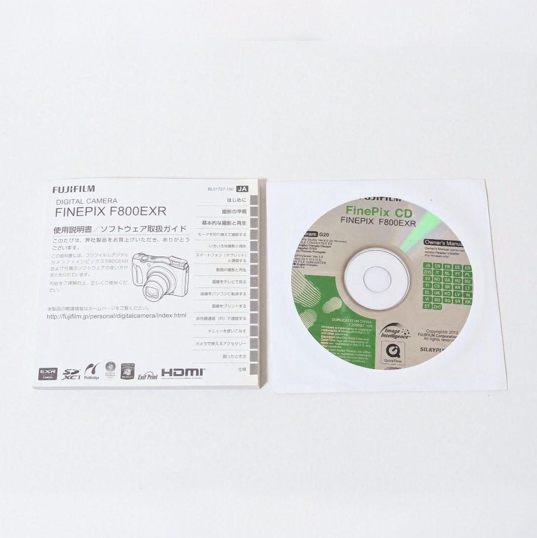 FUJIFILM FinePix F800EXR シャンパンゴールド デジカメ
