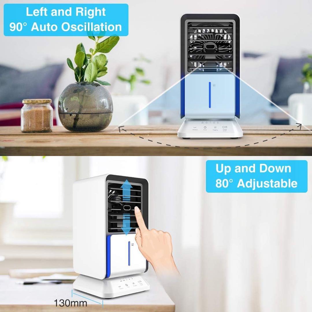 ☘️人気商品☘️冷風機 ポータブルエアコンファン ミニエアコン 蒸発型エアクーラー