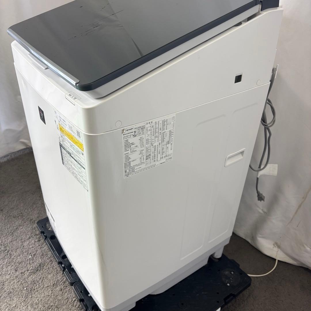 ★282　洗濯機　SHARP　乾燥　11キロ　超音波ウォッシャー　安い　設置無料