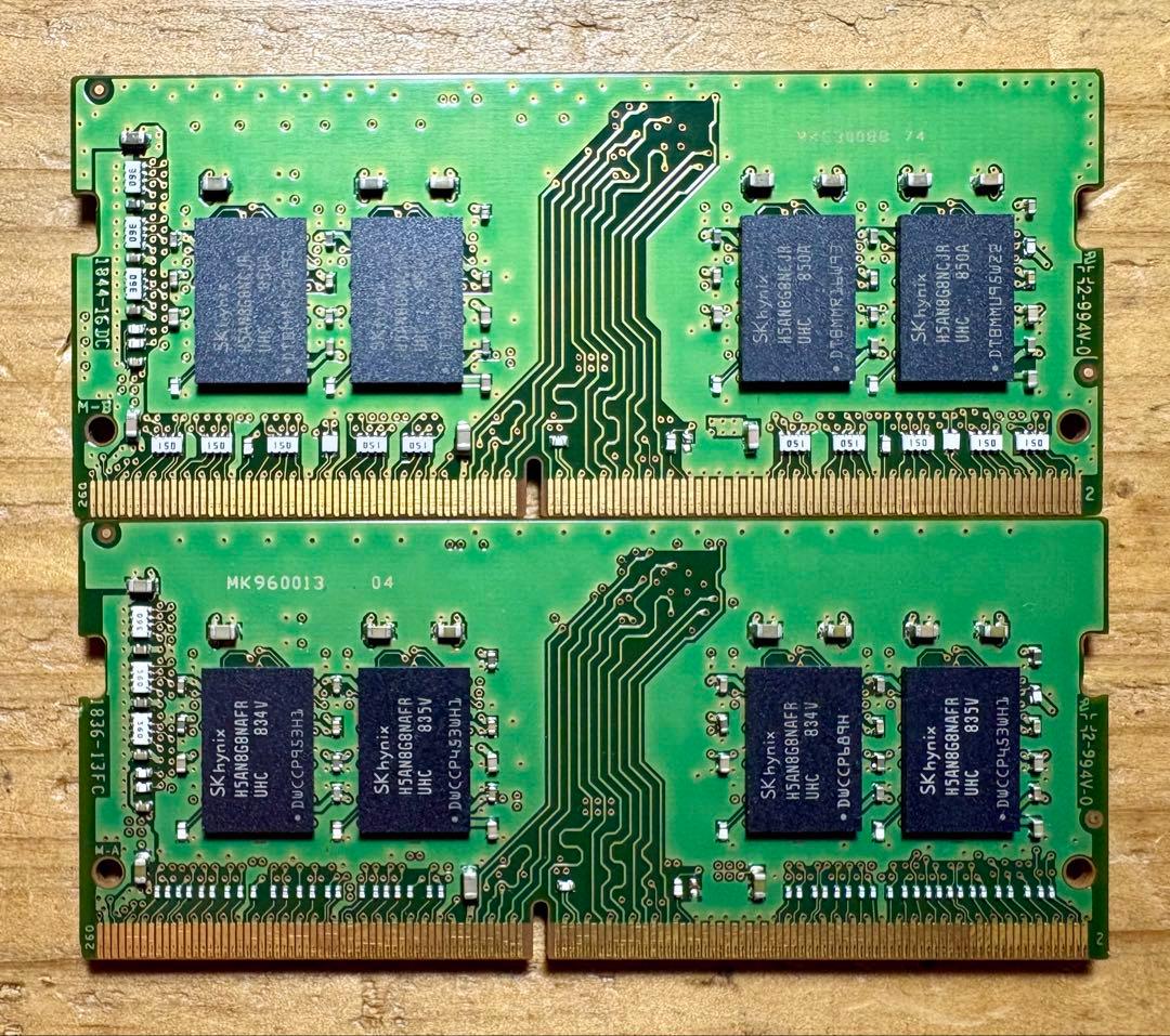 SK hynix DDR4 メモリ 8GB*2 =16GB PC4-2400T