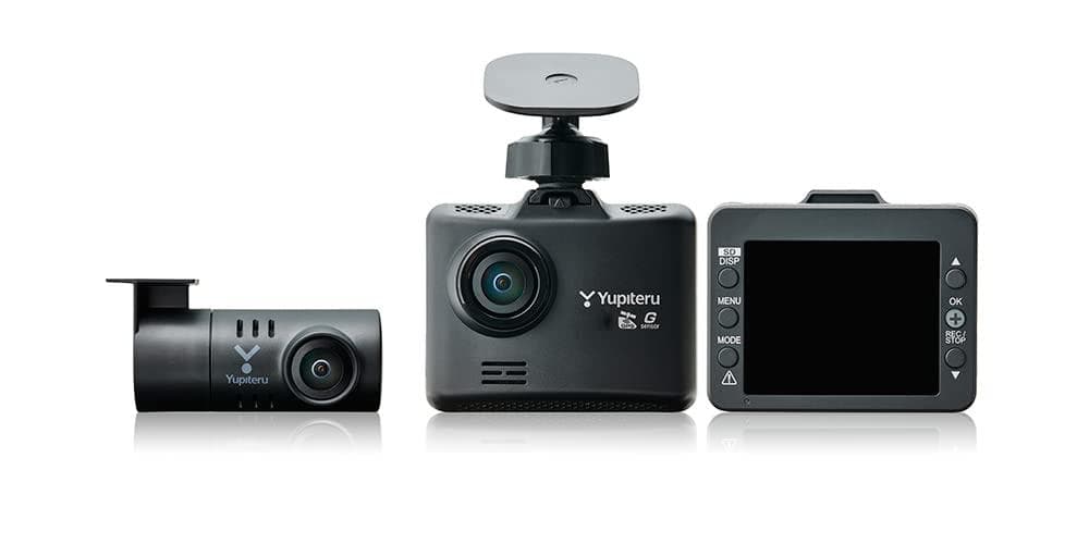 ユピテル 前後2カメラ ドライブレコーダー DRY-TW6000d 電源直結コm