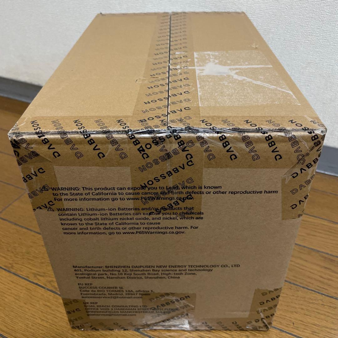 新品未開封/Dabbsson ポータブル電源 600L 768Wh