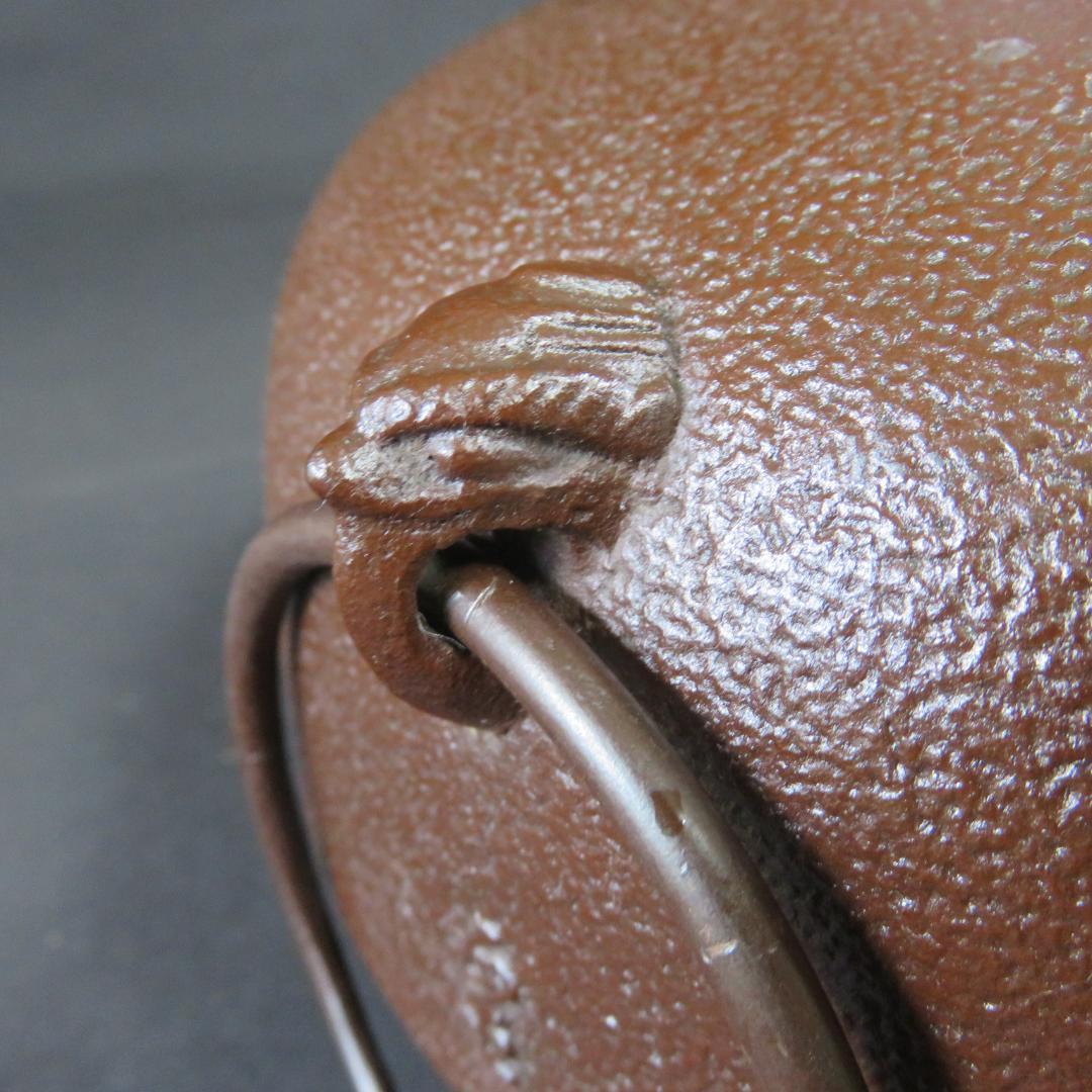 鬼面風炉 釜師 菊池正直 木箱 共箱 茶道具 茶器 風炉 茶の湯