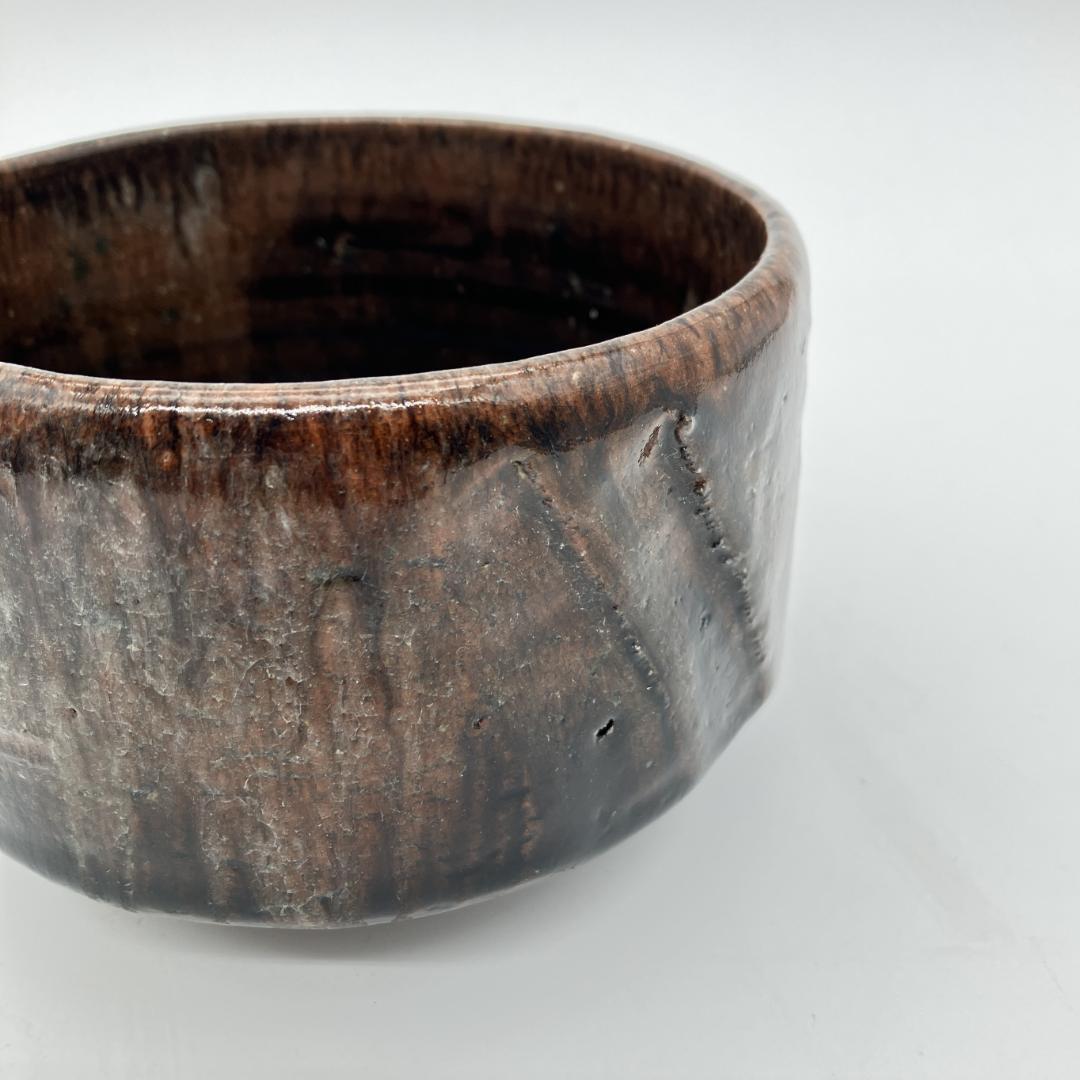 大樋焼　茶碗　茶道具　古作　陶印無し　養生箱