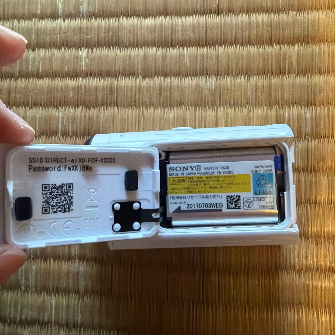 SONY FDR-X3000 4Kデジタルカメラ