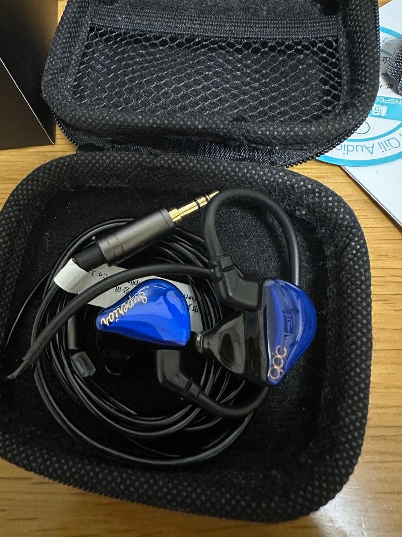 イヤホン qdc SUPERIOR Azure Blue
