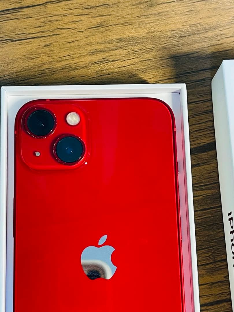 【超美品】Apple iPhone 13 (RED) 128GB