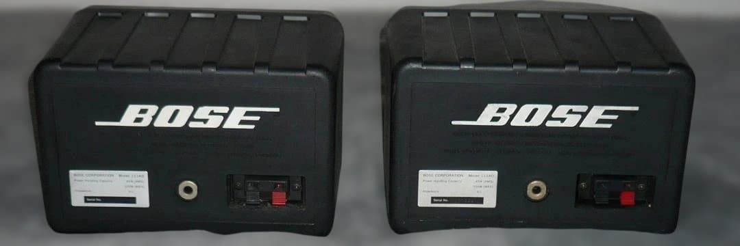 BOSE 111AD スピーカー 2台セット ブラック