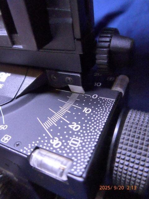 Sinar P2／4x5の後フレームです。大判カメラの名品　比較的綺麗です