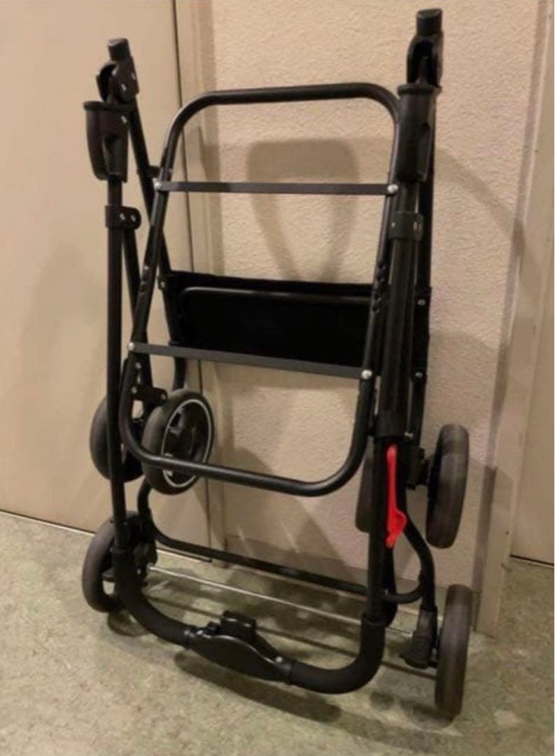 犬用ペットカート グレーとイエロー