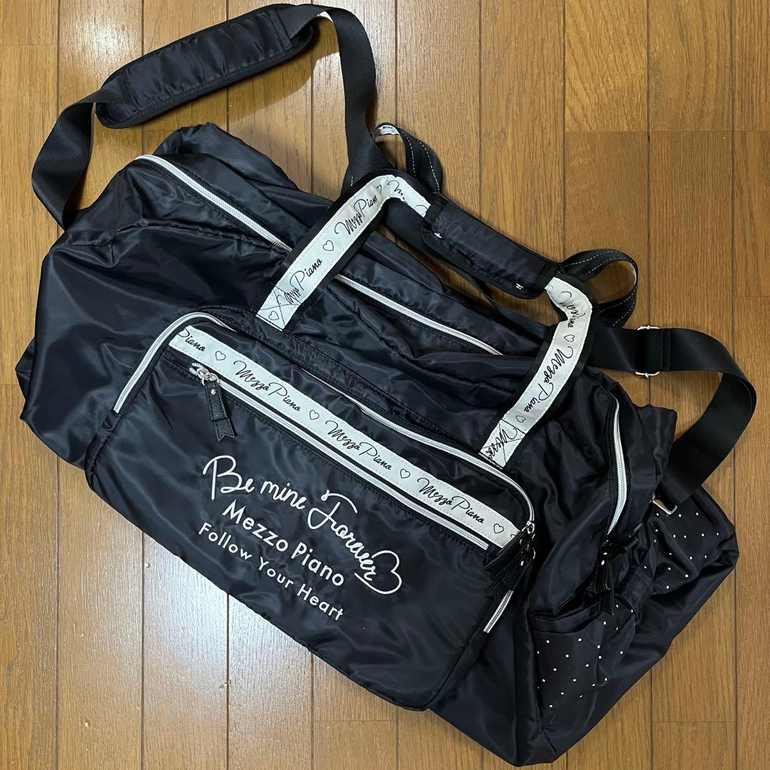 mezzopiano メゾピアノジュニア　ボストンバッグ（美品）