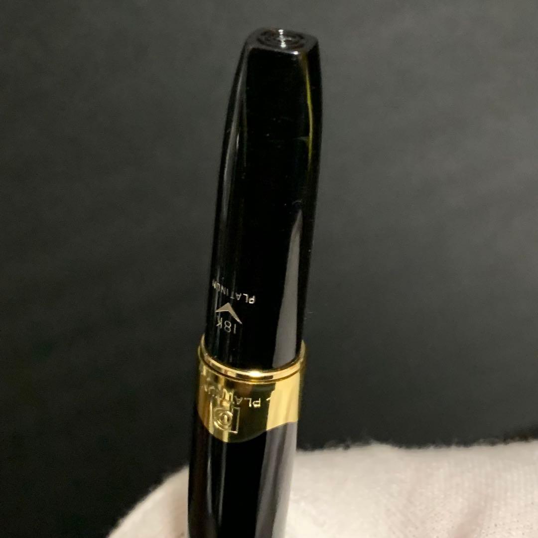 《美品》《送料無料》⭐︎PLATINUM プラチナ 万年筆 ペン先18K細軟♪⭐︎