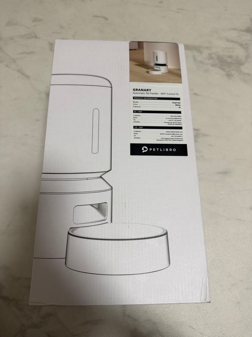 【新品未開封】PETLIBRO 自動給餌器 GRANARY 5L