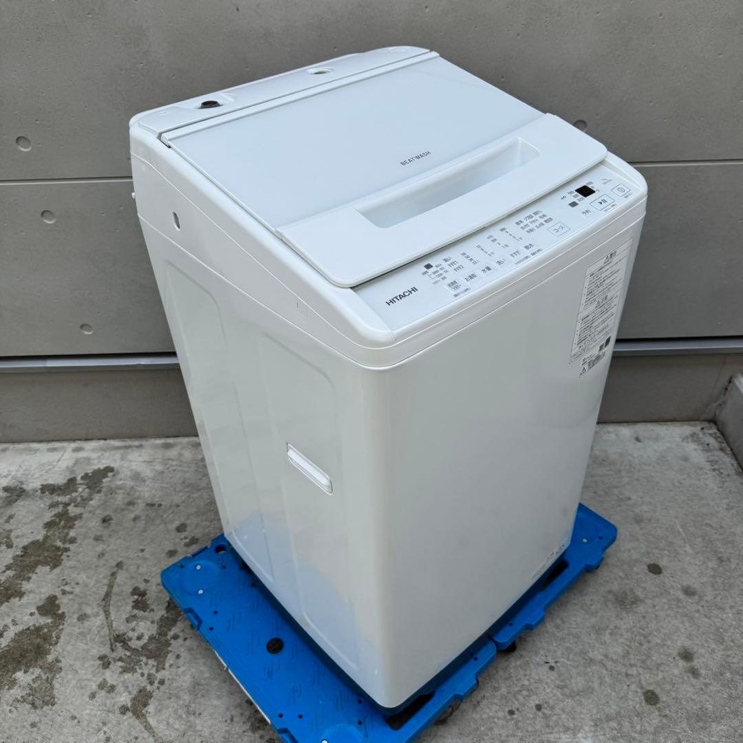 503⭐️2024年製美品★日立　洗濯機　7KG 大型　インバーター　一人暮らし